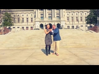 Akiko y yoel bailando casino son irakere bacalao con pan