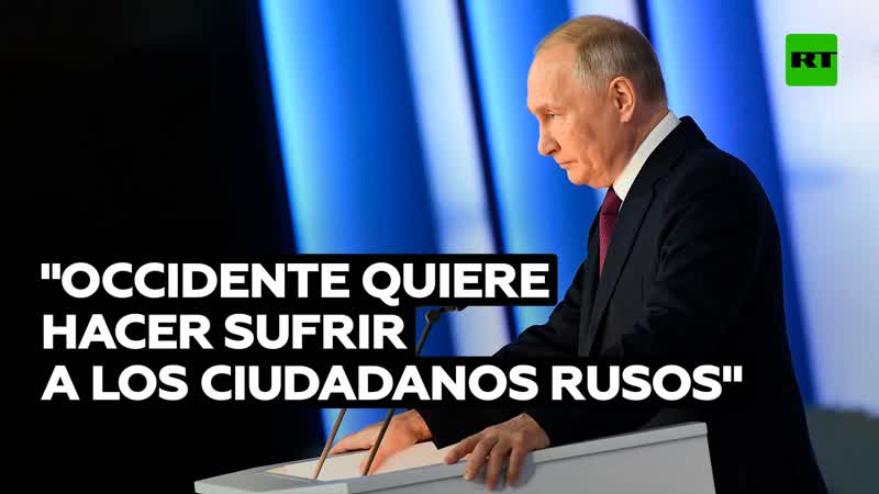 Putin las sanciones de occidente no han conseguido nada