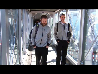 This is how the players travelled to barcelona!