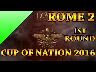 Total war rome 2 cup of nations 2016 round 1 3 pergamon vs getae, pergamon vs seleucids