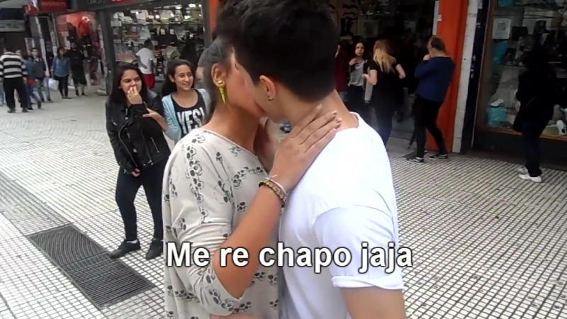 Chape (beso) o cachetada gonzalo goette