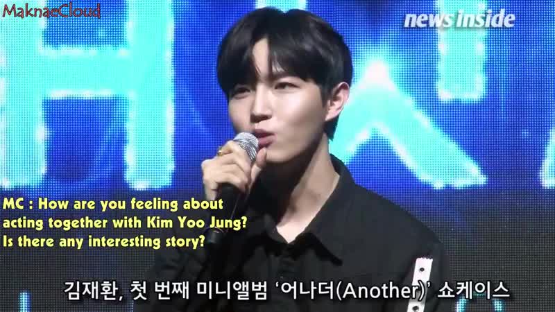 Kim jaehwan talked about acting with kim yoojung for begin again mv original video #kimyoojung #김유정