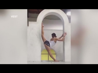 А ты так сможешь лучшие фитнес моменты от девушек (1)