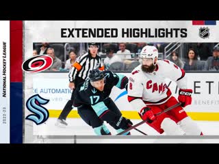 Carolina hurricanes vs seattle kraken oct 17, 2022 highlights