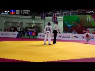 Yarrow mason (gbr) vs hyttel tobias (den) m 37kg