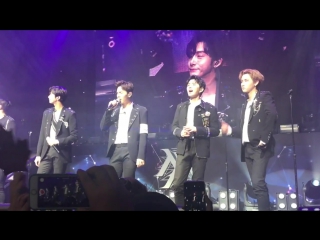 [170724] monsta x fancam 'ex girl' + 'white love' @ 'the 1st world tour' beautiful in los angeles (d 2)