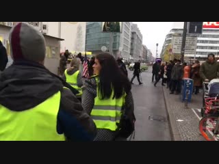 Gilets jaunes, berlin⚠️