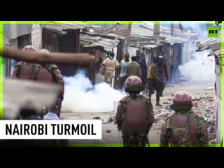 Kenyan police fire tear gas amid anti govt rallies