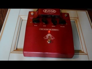 Budda zen tone red pure vacuum tube overdrive/fuzz