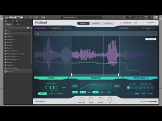 Groove3 form explained