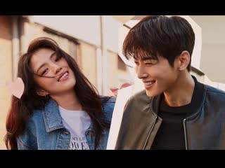 Cha eunwoo and han sohee for giordano