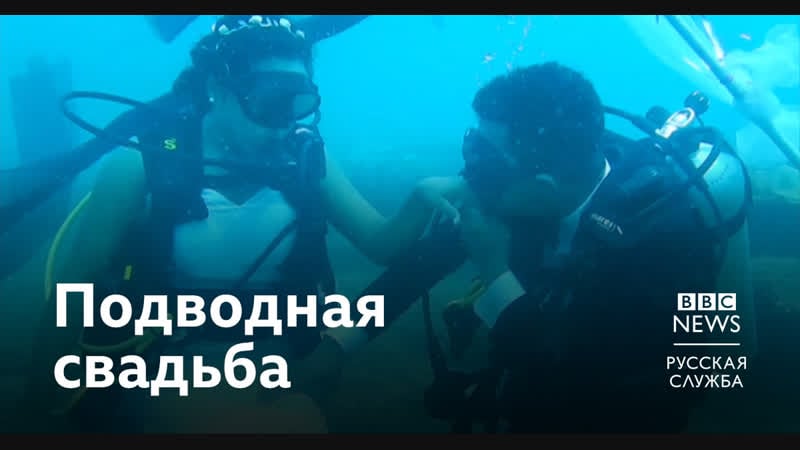 Подводные молодожены