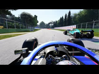 Gameplay f1 22 / грязная гонка / williams racing imola / logitech g920