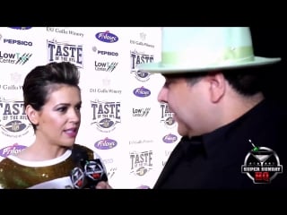 Bobby b interviews celebs at the taste of the nfl super bowl party segment1