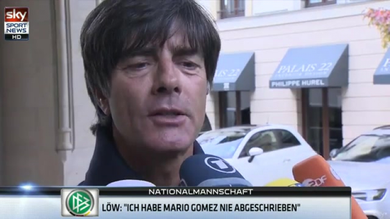 Joachim löw uber mario gomez
