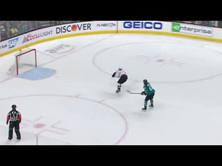 An assist from grubauer a huge effort from calvert an empty net game winner from mackinnon! #goavsgo