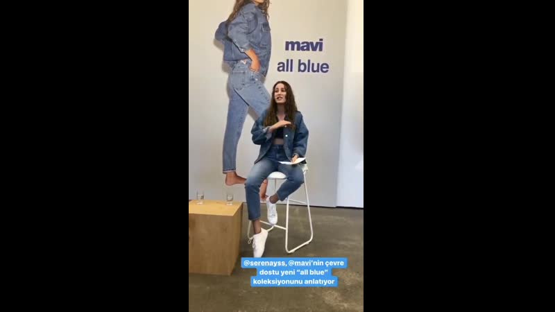 Serenay sarikaya mavi all blue 2