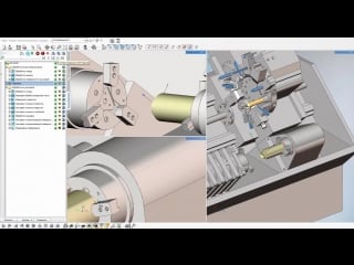 Sprutcam перезахват заготои (станок skt 15ms)