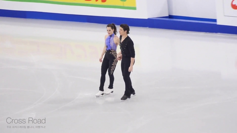Tessa virtue &amp; scott moir (can) 테사 버츄 스캇 모이어 ¦ sd warmup ¦ 2017 02 16 4cc ice dance