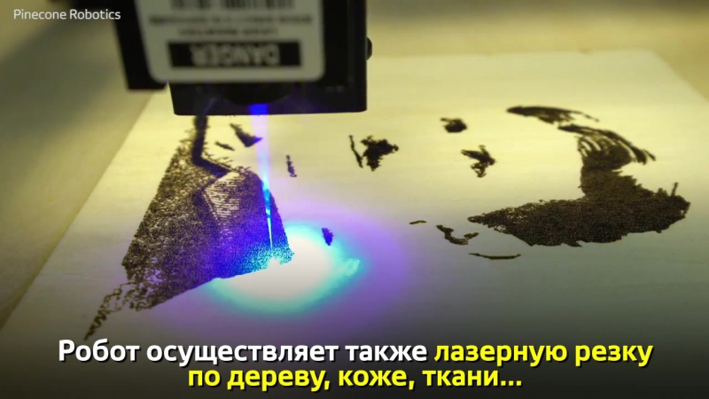 Робот на все руки персональный настольный плоттер, гравер и лазерный резчик