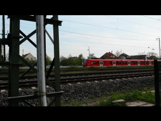 Zugverkehr nach dem streik & neue unterfuhrung in haste