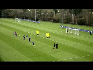 Thibaut courtois training goal