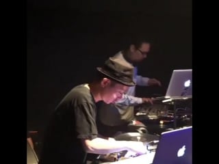 Dj kentaro with dj krush live @ sound museum vision, tokyo (dec 2016)
