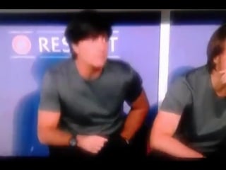 Joachim lowe casually sniffing his balls😂