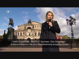 Hazel brugger in dresden wie gefährlich ist es in deutschland