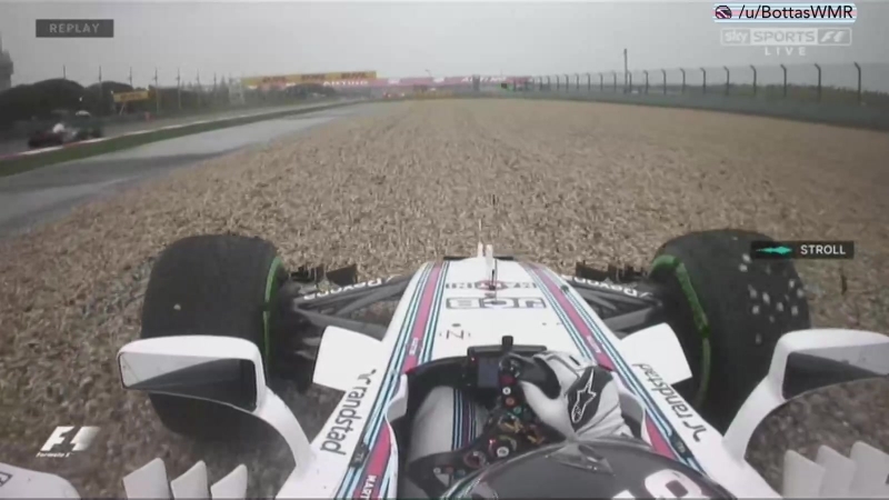 Chinese gp 2017 perez and stroll collide