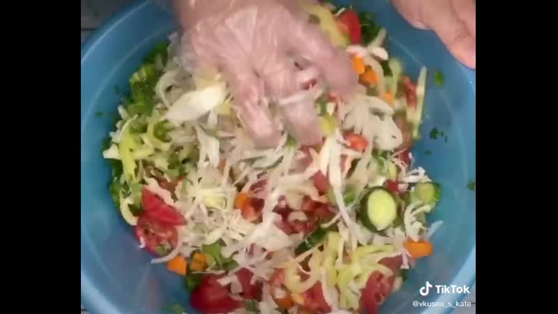 Салат "генеральский"