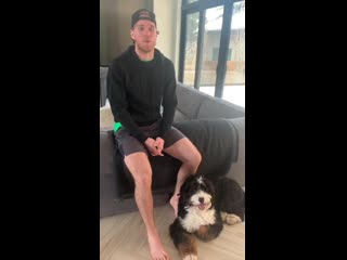 Connor and lenny mcdavid are practicing their social distancing @cmcdavid97