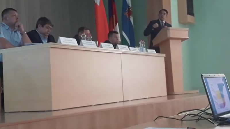 Город краснотурьинск, выступление мэра