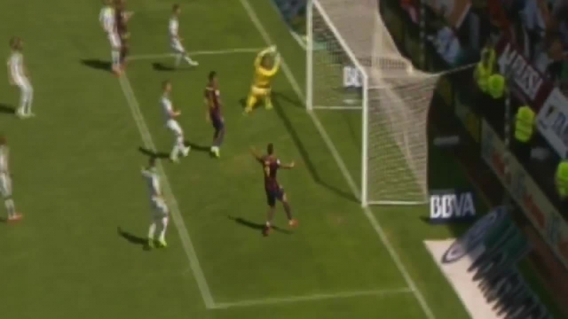 Ivan rakitić goal barcelona vs córdoba 2 0 la liga 2 5 2015