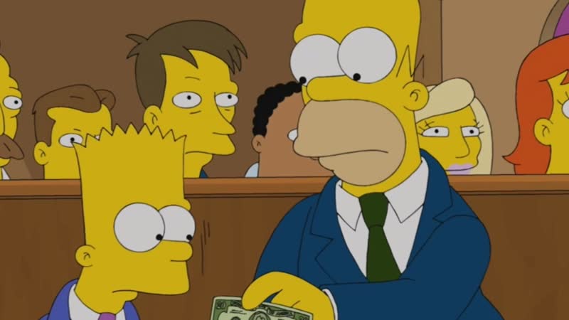 Отдай долг! симпсоны | the simpsons