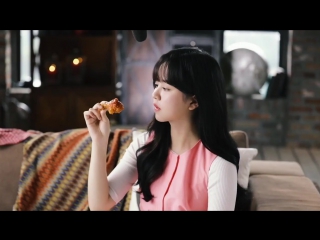 Kim so hyun pelicana chicken cf making 2017