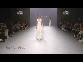 Bebas bridal spring 2020 barcelona bridal fashion week (exclusive)