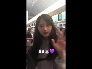 171010 // siyeon in haneda airport