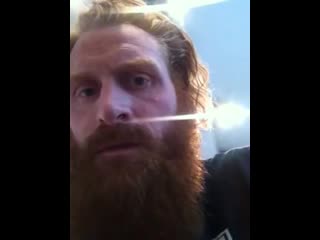 Kristofer hivju gets a shave