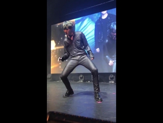 [fancam] 170125 сексуальный танец югёма @ flight log turbulence in chicago, us