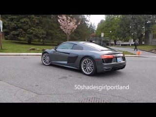 11 04 16 audi q7 audi r8 на съемках в cecil green park house