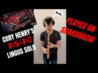 Snarky puppy lingus cory henrys solo on japanese bamboo flute