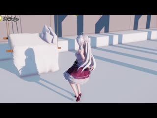 【mmd】メランコリック haku【4kuhd】(1080p hd)