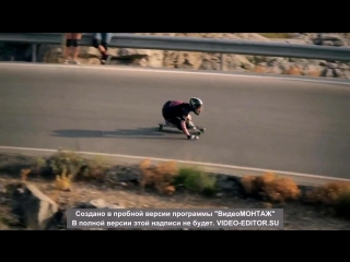 Riding longboards in island