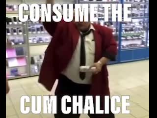 Consume the cum