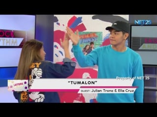 Julian trono & ella cruz tumalon (net25 letters and music)