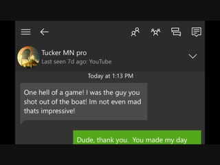 Was more impressed with the message i received afterwards there are some good people in cod black ops 4