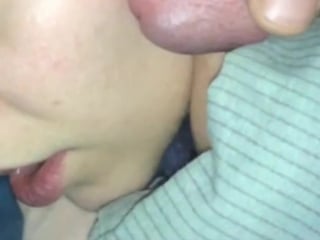 Обкончал лицо спящей жены