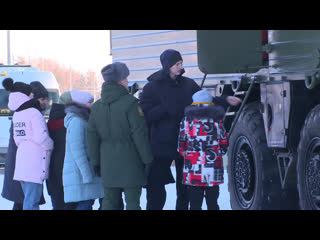 В канун нового года ракетчики подарили ярославу тюляеву поездку на "ярсе"