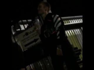 July 3 fan taken video of justin talking to fans outside monster skatepark in sydney, australia